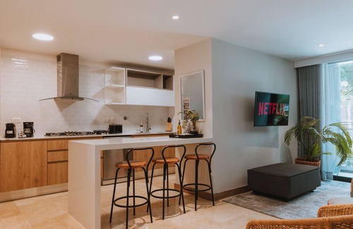 Laureles - Estadio Apartment | Cozy 895ft Apartment - Front Desk 24/7 - Alori 201