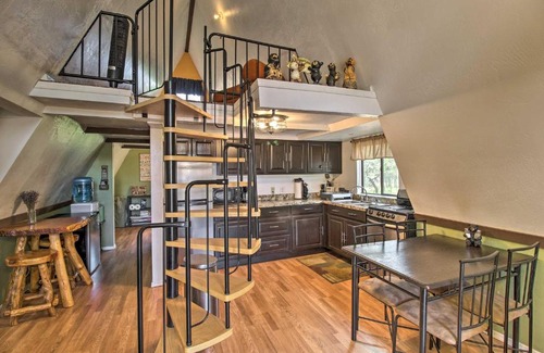Overgaard House | Cozy A-Frame Cabin in Overgaard Pets Welcome