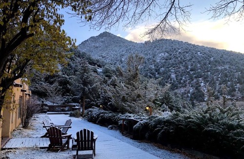Valdez Condo | Cozy Adobe Condo near Taos Ski Valley - Hacienda de Valdez