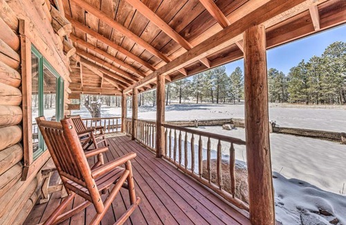 Alto House | Cozy Alto Cabin on 2 Acres Near Fishing and Skiing!
