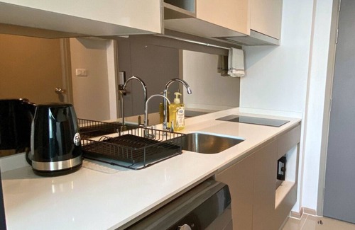 Rama 9 Condo | Cozy amazing view loft condo in Asoke Rama9 next to MRT