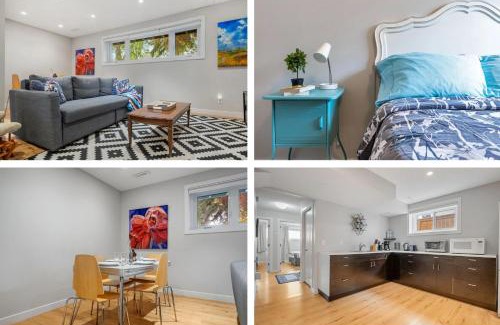Tuxedo Park Apartment | Cozy and Welcoming 2BR Basement Suite In The Heart of Calgary