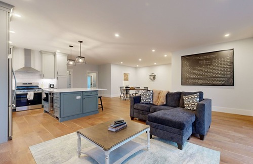 Mashpee House | Cozy apartment across from kid friendly park with W/D, AC, games, & pond view