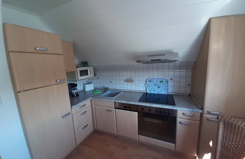 Sahlenburg Condo | Cozy apartment in the Lore house with a sunny balcony