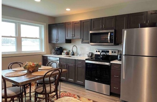 Houghton Apartment | Cozy apartment on the water and the trail. One mile from downtown Houghton.