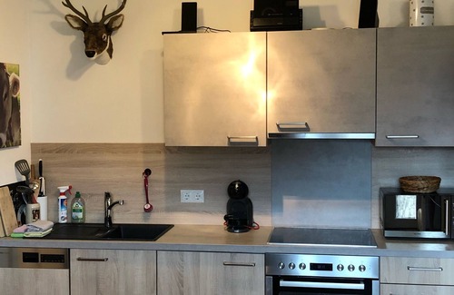 Waengle Apartment | Cozy apartment overlooking the mountains in the sunny village of Wängle