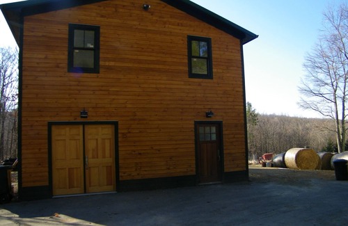 Ghent Apartment | Cozy apartment overlooking our small farm. Family Friendly.