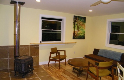 Ghent Apartment | Cozy apartment overlooking our small farm. Family Friendly.