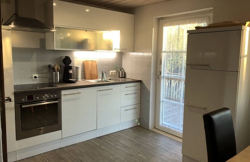 Fridolfing Apartment | cozy apartment with balcony and I on the Chiemgau Alps