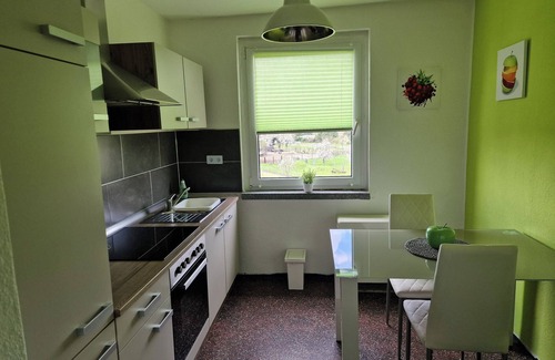 Zerbst/Anhalt Apartment | Cozy apartment with kitchen and bathroom near the Elbe bike path