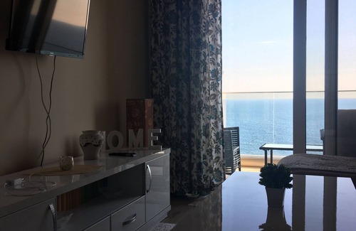 Dobra Voda Apartment | Cozy apartment with the gorgeous sea view, pool and private beach