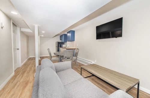 Passaic Apartment | Cozy Basement 2 Bed in Passaic