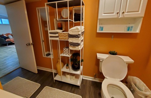 Geneva Apartment | Cozy basement apartment steps from Fox River Bike Trail and Downtown Geneva