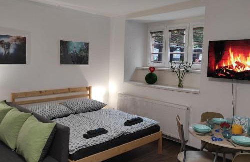 Nusle Apartment | Cozy basement flat, SkyShowtime, 3 minutes to center