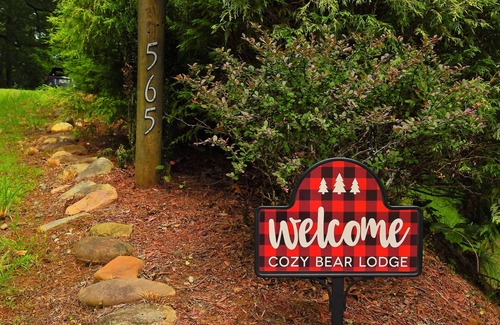 Qualla House | Cozy Bear Lodge on top of Casey's Mountain! - Great Location!