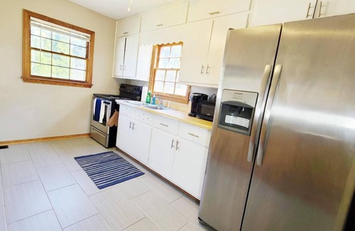 Fort Wayne House | Cozy bedroom A in cute neighbourhood W Free Wi-Fi.