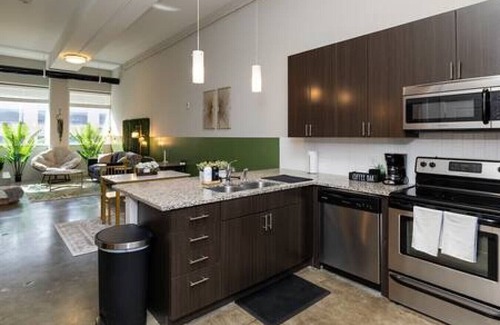 Downtown Des Moines Apartment | Cozy Boho-Chic Downtown 2BD/2BR - Downtown DSM