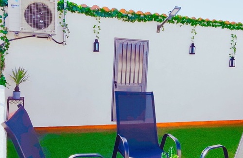 Villarejo de Salvanes House | Cozy, bright, terrace-solarium, rustic living room. Very close to Madrid.