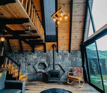 Ardesen Ski Chalet | Cozy Bungalow with Jacuzzi in Amazing View