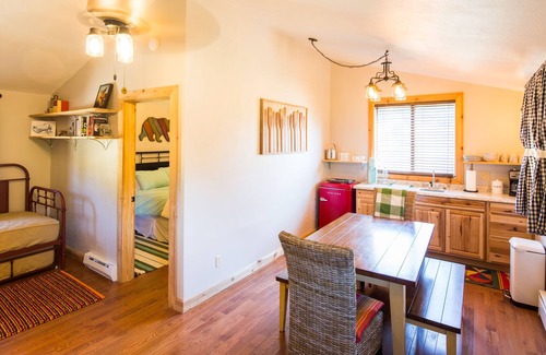 Huson Cabin | Cozy Bunk House situated next to main house for additional guests