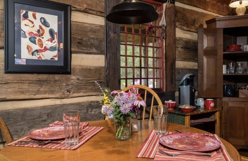 Limestone Cabin | Cozy Cabin at Historic Gillespie Stone House