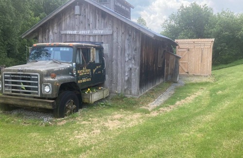 Enosburg Falls Cabin | Cozy cabin in charming Enosburg with AC, WiFi. Used to be a sugarhouse.