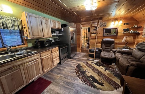Island Park Cabin | Cozy cabin in the woods
