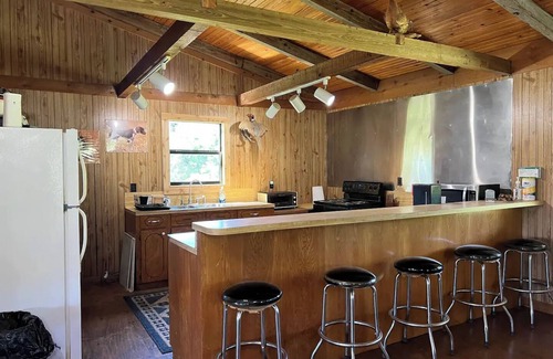 Thrall Cabin | Cozy cabin located on 168 acres of quiet country living.