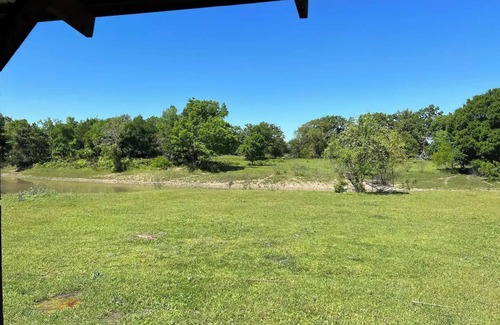 Thrall Cabin | Cozy cabin located on 168 acres of quiet country living.