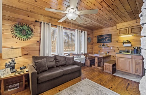Bryson City Cabin | Cozy cabin minutes from downtown Bryson City/Tail of the Dragon. Pet-Friendly!