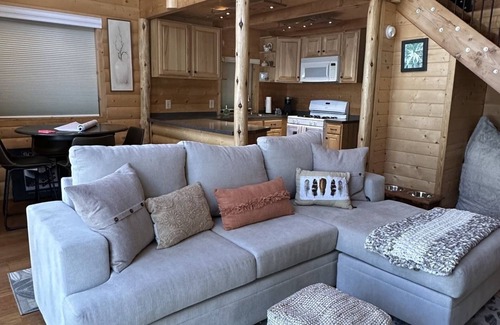 Meadow View Heights Cabin | Cozy Cabin nestled in the woods. Plenty of SNOW MOBILE and ATV PARKING!