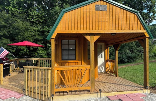 Rocky Top Cabin | Cozy cabin near ATV trails/Norris Lake/Moutain lake Marina in Rocky Top, TN!