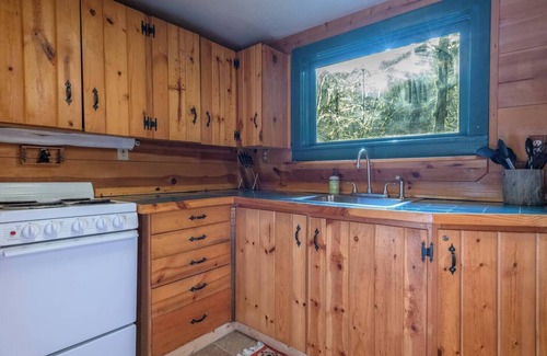 Rhododendron Cabin | Cozy Cabin near Mt Hood with Hot Tub