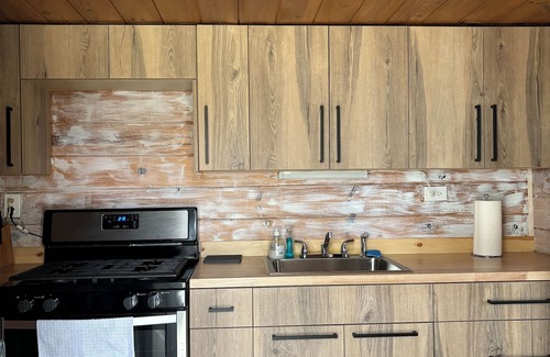 Wellston Cabin | Cozy Cabin near Tippy Dam -Pet Friendly