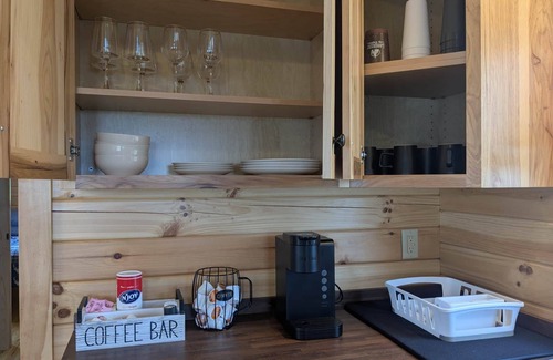 Hector Cabin | Cozy Cabin on Seneca Wine Trail Vineyard View 5