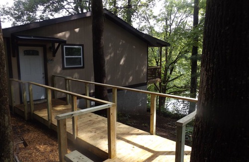 Clayton Cabin | Cozy Cabin overlooking Private Lake