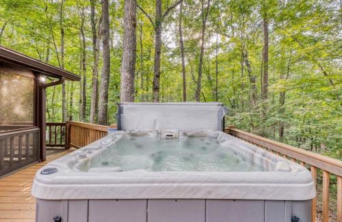 Blue Ridge House | Cozy Cabin Retreat with Hot Tub Game Room