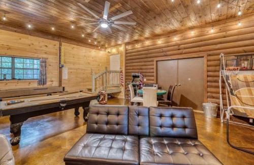 Blue Ridge House | Cozy Cabin Retreat with Hot Tub Game Room