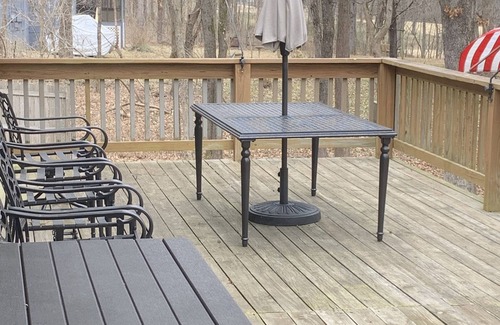 Cherokee Village House | Cozy Cabin with river frontage yards from river launch for kayaking or fishing.