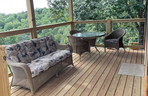 Bruno Cabin | Cozy cabin with 1 bedroom and WiFi, AC in enjoyable Everton AR 90 Acres