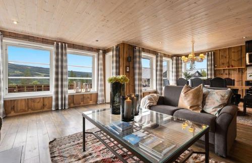 Gol Municipality House | Cozy cabin with sauna, ski tracks and golf outside
