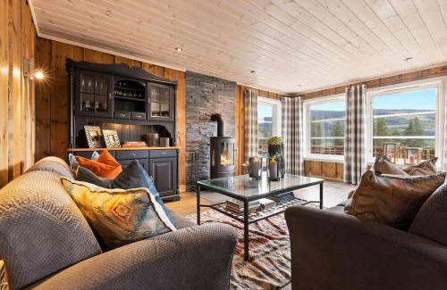 Gol Municipality House | Cozy cabin with sauna, ski tracks and golf outside