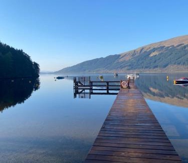 Rowardennan Ski Chalet | Cozy Cabin with Stunning Loch Lomond Views