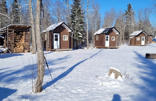Nairn Centre Cabin | Cozy cabins for rentnPerfect for a winter getaway nPet friendly