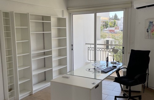 Aglantzia Apartment | Cozy Campus Workspace: 1-Bed Flat Near University