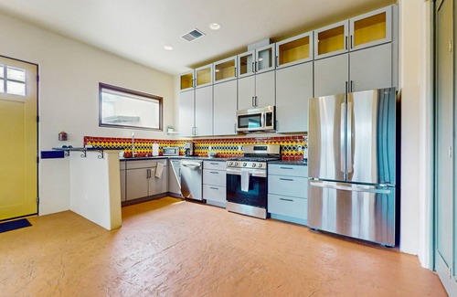 Santa Fe House | Cozy Casita in the Heart of Santa Fe with gas kiva fireplace and private patio