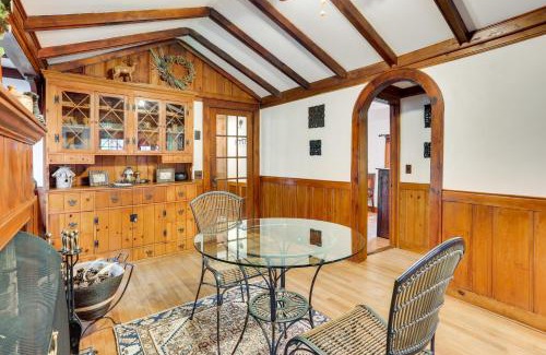 Smallwood House | Cozy Catskills Cottage Creekside Deck and Fire Pit