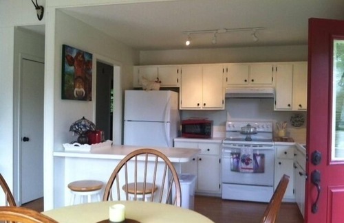 Franklin House | Cozy cedar home with beautiful mountain view. Conveniently located