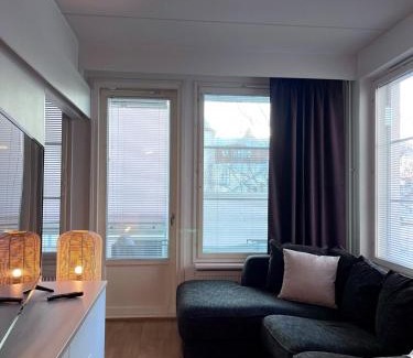 Oulu Apartment | Cozy Central Apartment with Sauna