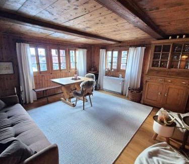 Stalden Apartment | Cozy chalet apartment in traditional Walser house
